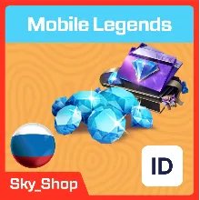 Mobile Legends | Алмазы | Пропуск | АВТОвыдача ID | 24/7 | Россия