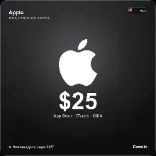 Apple Gift Card США $25 Автовыдача кода 24/7
