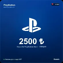 PlayStation Network Турция 2500 TRY Автовыдача кода 24/7