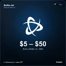 Battle.net подарочная карта США USD от 5 до 50 долларов Автовыдача кода 24/7