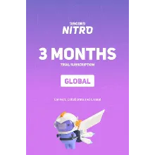 Discord Nitro – 3 Months Trial Link | Global