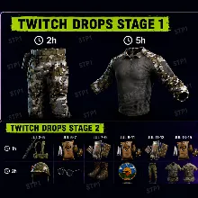 Gray Zone Warfare 25/25 Summer Stage 1+2💎Woodland Set,Vietnam Set,Twitch Drop