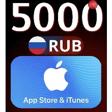 🇷🇺 Подарочная карта Apple AppStore на 5000 руб