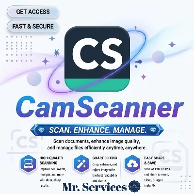 Camscanner Edu - Личный аккаунт на 12 месяцев - Мгновенная доставка - irongamers.ru