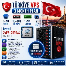 Турция VPS - 3 Месяца | AMD EPYC 7713P | Быстрый NVMe | Порт 2 Гбит/с