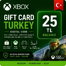 Подарочная карта Xbox Turkey 25 TL