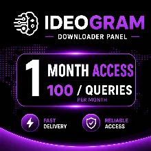 Ideogram – Доступ на 1 месяц – 100 / запросов – Панель загрузки – Мгновенная доставка
