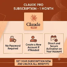 Claude Pro Подписка 1 месяц — Личный аккаунт (Глобально, в вашем или новом, без парол