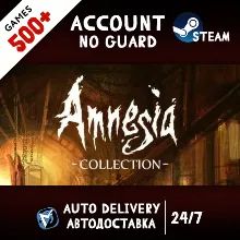 Amnesia Collection + 500 ИГР STEAM АККАУНТ