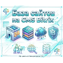 Базa сайтов на CMS Bitrix 2026