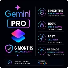 Gemini Pro | 6 месяцев | Обновите свой аккаунт самостоятельно | Полная гарантия