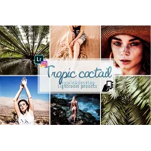 Tropic Cocktail Lightroom Presets | Desktop & Mobile | XMP + DNG | Professional Photo