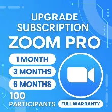Zoom Pro | Полный доступ | Обновите свой аккаунт