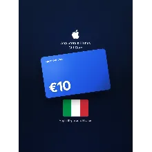 Apple Gift Card 10 EUR — Италия, доставка до 5 мин