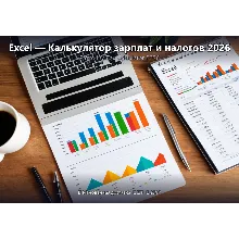 Excel — Калькулятор зарплат и налогов 2026 | Payroll & Tax Calculator