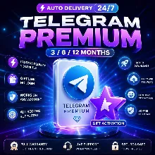 Telegram Premium Members + Views [30 Days Premium] [1-3K/D] [Instant] - irongamers.ru