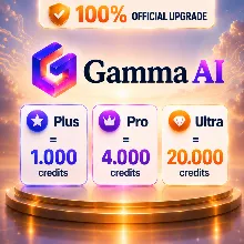 Gamma AI Plus / Pro / Ultra | 💯 Официальный апгрейд | ПОЛНАЯ ГАРАНТИЯ (DISABLED)
