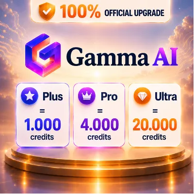 Gamma AI Plus / Pro / Ultra | 💯 Официальный апгрейд | ПОЛНАЯ ГАРАНТИЯ (DISABLED) - irongamers.ru