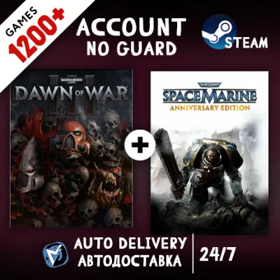 Warhammer 40,000: Dawn of War III + 1200 ИГР STEAM АККАУНТ - irongamers.ru