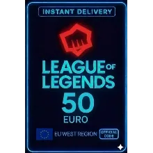 League of Legends EU регион– 6500 Riot Points (RP) - Моментальная выдача после оплаты