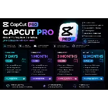 CapCut Pro — 7 дней / 1 месяц / 3 месяца / 12 месяцев | Полный доступ