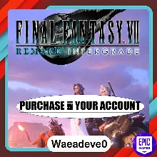 FINAL FANTASY VII REMAKE INTERGRADE - Epic games - Purchase on your account