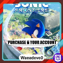 Sonic Frontiers - Epic games - Purchase on your account