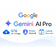 Подписка Google Cloud Storage — 5 ТБ (по всему миру) | Google AI Pro | Gemini | 6 мес