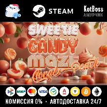 🔑 Россия + Мир | Sweetie Candy Maze: Coral Peach | Ключ | Steam