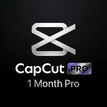 CapCut Pro аккаунт на 1 месяц — личный аккаунт