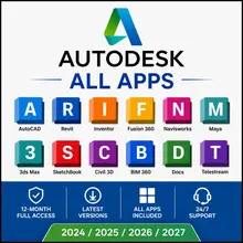 Autodesk All Apps | 1 Year Subscription | Personal Account 🏗️