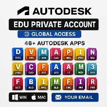 Autodesk Private Account | Глобальный доступ | 46+ приложений Autodesk | Windows и Ma