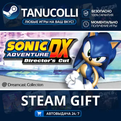 Sonic Adventure DX Авто МИР + 33 региона GIFT Россия - irongamers.ru
