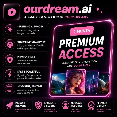 OurDream AI Premium / Deluxe | 1 месяц | 1000–5000 монет | Приватный доступ | - irongamers.ru