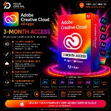 Adobe Creative Cloud Pro (3 месяца) — полная гарантия & Доставка OTO