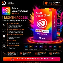 Adobe Creative Cloud Pro (1 месяц) — полная гарантия & Доставка OTO