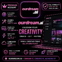 Подписка OurDream AI | Premium / Deluxe | 1 месяц | Приватный доступ | 1 000–5 000 мо