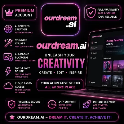 Подписка OurDream AI | Premium / Deluxe | 1 месяц | Приватный доступ | 1 000–5 000 мо - irongamers.ru