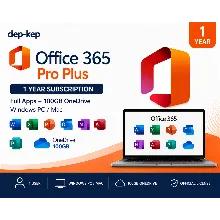 1 год Office 365 Pro Plus | Полный набор приложений + 100 ГБ OneDrive | Windows PC/Ma