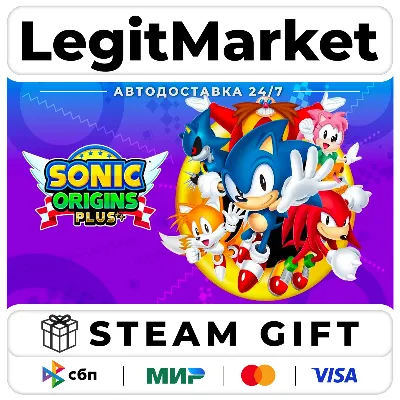 Sonic Origins Plus / Steam АВТО / РУ + МИР - irongamers.ru