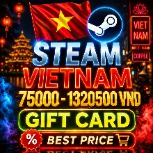 STEAM WALLET ВЬЕТНАМ КОД ПОПОЛНЕНИЯ | 75000 - 1320500 VND | СТИМ КАРТА