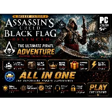 ASSASSIN'S CREED BLACK FLAG: DELUXE EDITION + ALL DLC · NO QUEUE · 24