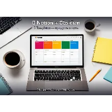 Notion + Obsidian 5 Templates — Шаблоны для продуктивности