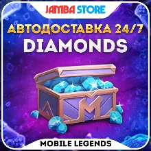 ПОПОЛНЕНИЕ MOBILE LEGENDS BANG BANG · АЛМАЗЫ 35-6000 · РОССИЯ · ПО ID · АВТО 24/7