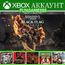 Assassin's Creed Black Flag Resynced + Gothic 1 + GTA V + Cyberpunk 2077 XBOX АРЕНДА