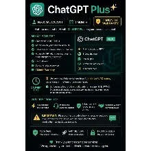 ChatGPT Plus – 1 Month | Personal Account | 1 Month Warranty