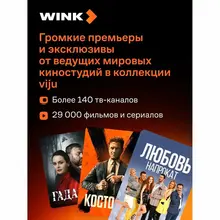 Онлайн-кинотеатр Wink и viju на 12 месяцев