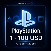 PlayStation Подарочная Карта | 1-100 USD | USA | АВТОВЫДАЧА 24/7