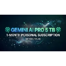 🍀 GEMINI AI PRO – Личная подписка на 1 месяц 🍀