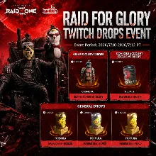 Once Human 5/5 Scarlet Dragon - Glory, Raid for Glory General, hJune, Console